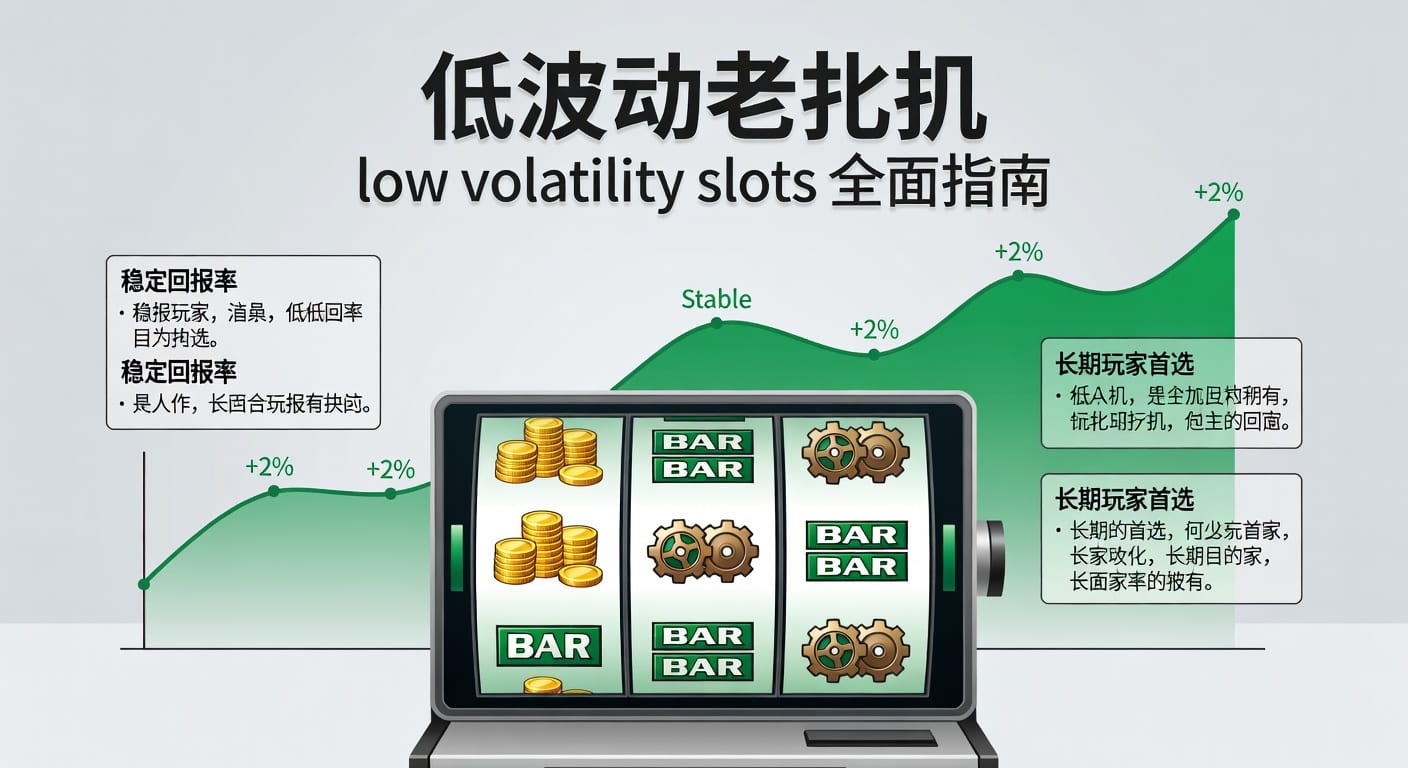低波动老虎机 low volatility slots｜稳健玩法与选机指南