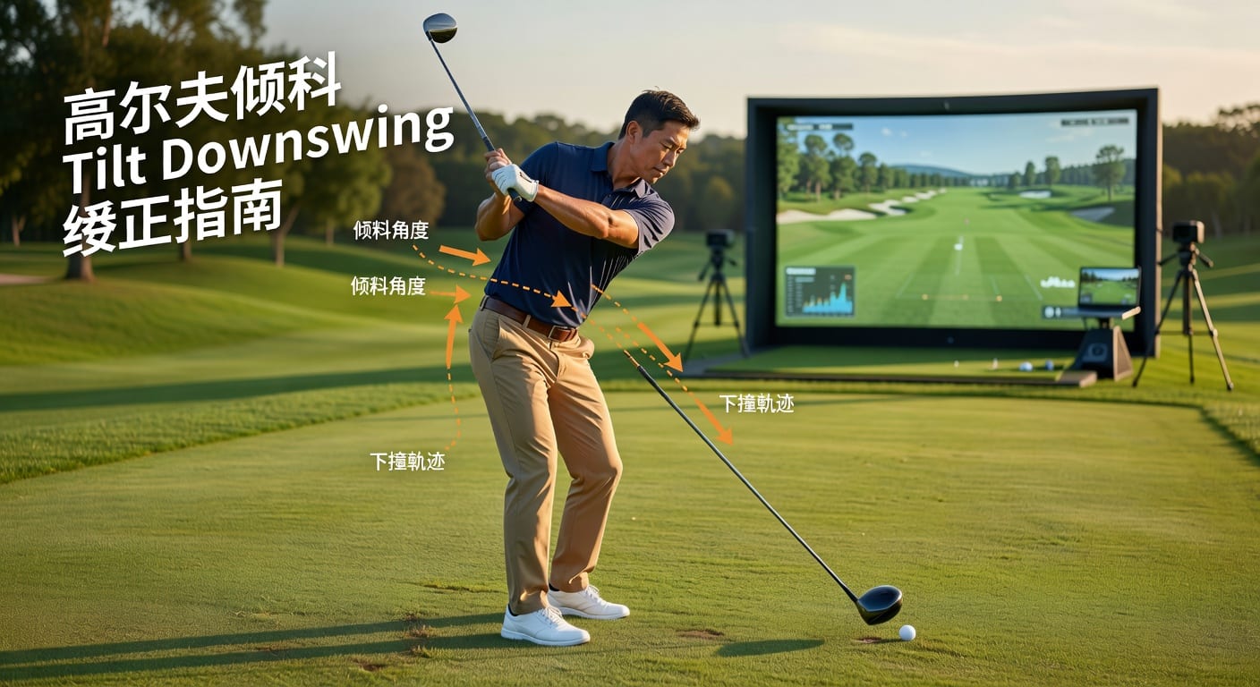 倾斜 tilt downswing：下杆发力与轨迹分析