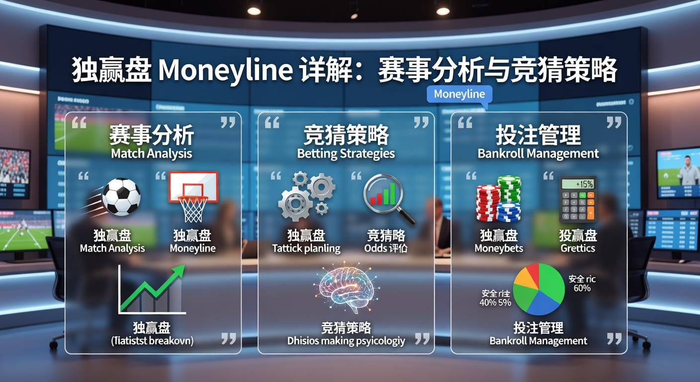 独赢盘 moneyline｜雷速体育官网实战解读与判断思路